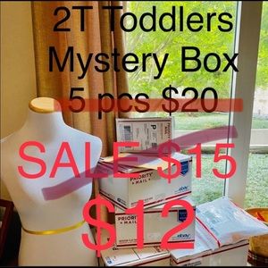 2T toddler girl mystery box-5 PCs